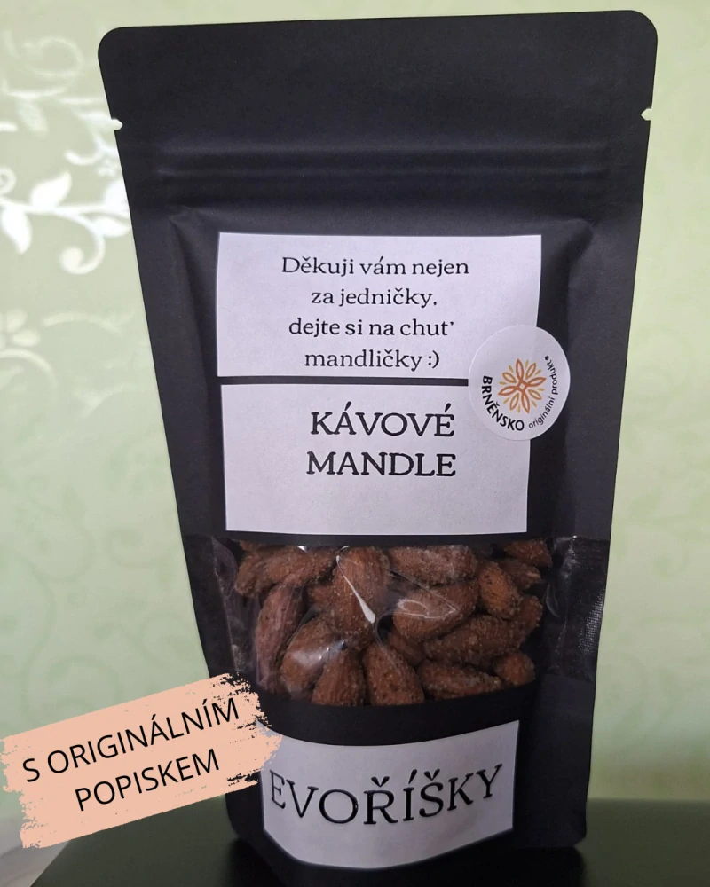 Kávové mandle pro učitele