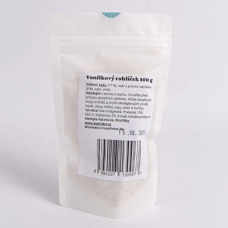 Vanilkový rohlíček